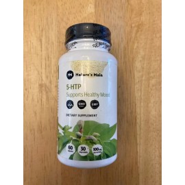 Nature's Main 5-HTP Supports Healthy Mood 100mg-60 Capsules