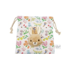 Nakajima Corporation 199676-24 Peter Rabbit Bore Face Drawstring Flower