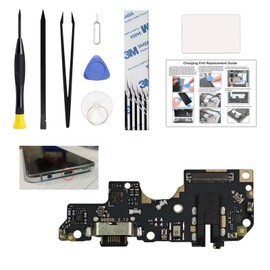 Charging Port Replacement Kit Compatible with Moto G Power 5G 2023 US Version, Dock Board USB-C Connector Only for Moto G Power 5G 2023, with Instruction Manual, Toolkit