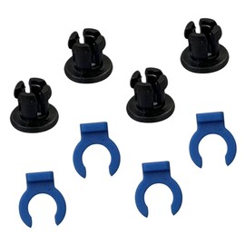 Baluue 1set Collet Clip and Hotend Clip for Printers Quick Connect Coupling Accessories Tube Claw Buckle for Easy Installation and Efficient Part Replacement