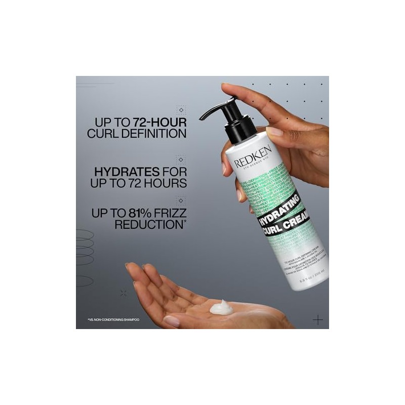REDKEN- Hydrating Curl Cream | Crema para hidratar rizos hasta