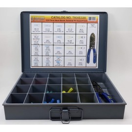 Mize Wire 320 Pc Master Heat Shrink Terminal Kit, TKHS320