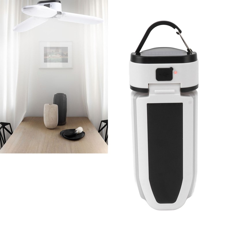Solar Foldable Light 60LED 3 Leaf USB Rechargeable Solar Powered
