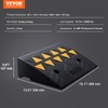 VEVOR Rubber Curb Ramp 5" Rise Height 2 Pack, Heavy-Duty
