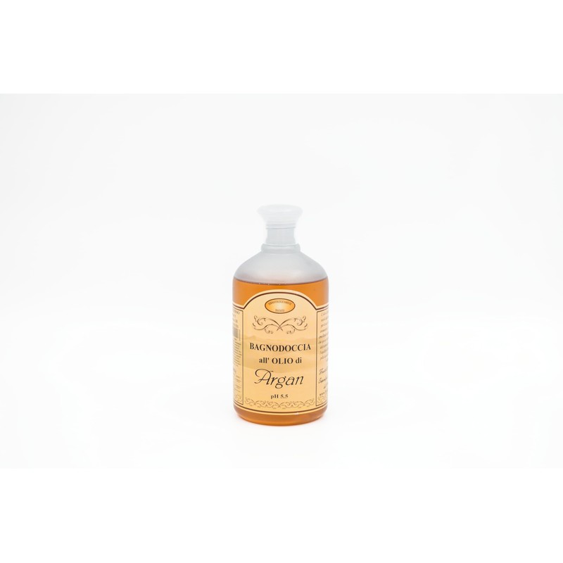 Fratelli Risso - Arganöl-Duschgel, Körperbad, 1 Stück 500 ml