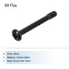 sourcing map 60PCS Computer Case Fan Screws 1.18"L PC Reducing