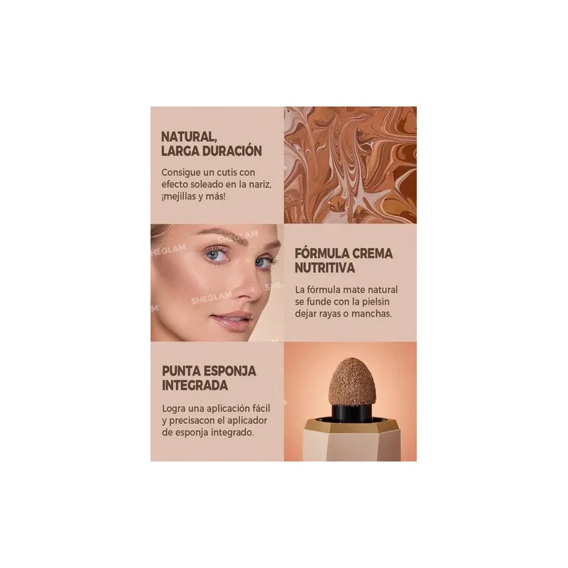 SHEGLAM Sun Sculpt Contorno Líquido 5.2ML - Warm Honey