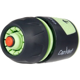 Cap Vert Raccord Rapide d'Arrosage Stop Universal Bi-Matière