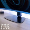 VIVO Pneumatic Free Standing Single Monitor Desk Stand, STAND-V001V, Up