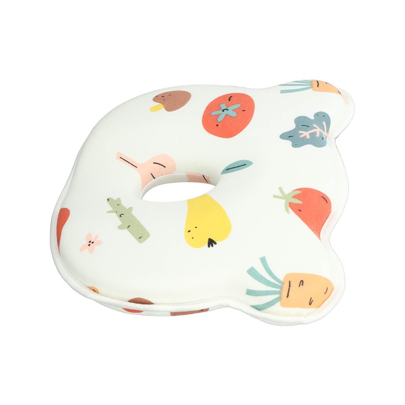 Baby Head Shaping Pillow Prevent Flat Head Cartoon Pattern Soft