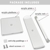Aegistus Acrylic Headband Holder, Hair Accessories Organizer Clear Stand for