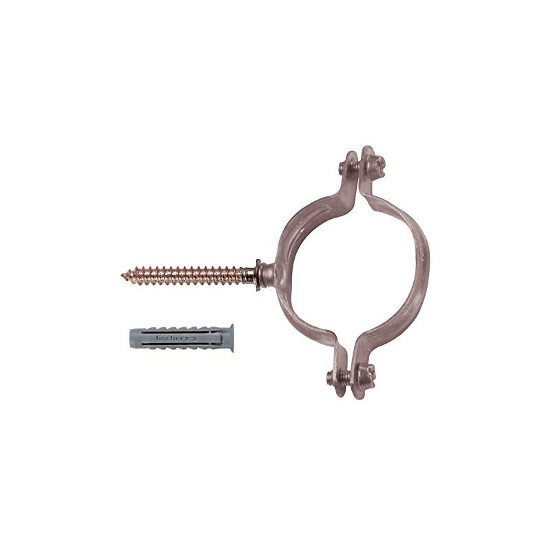 Fischer Collare in rame CUV ø22 con tassello SX 6