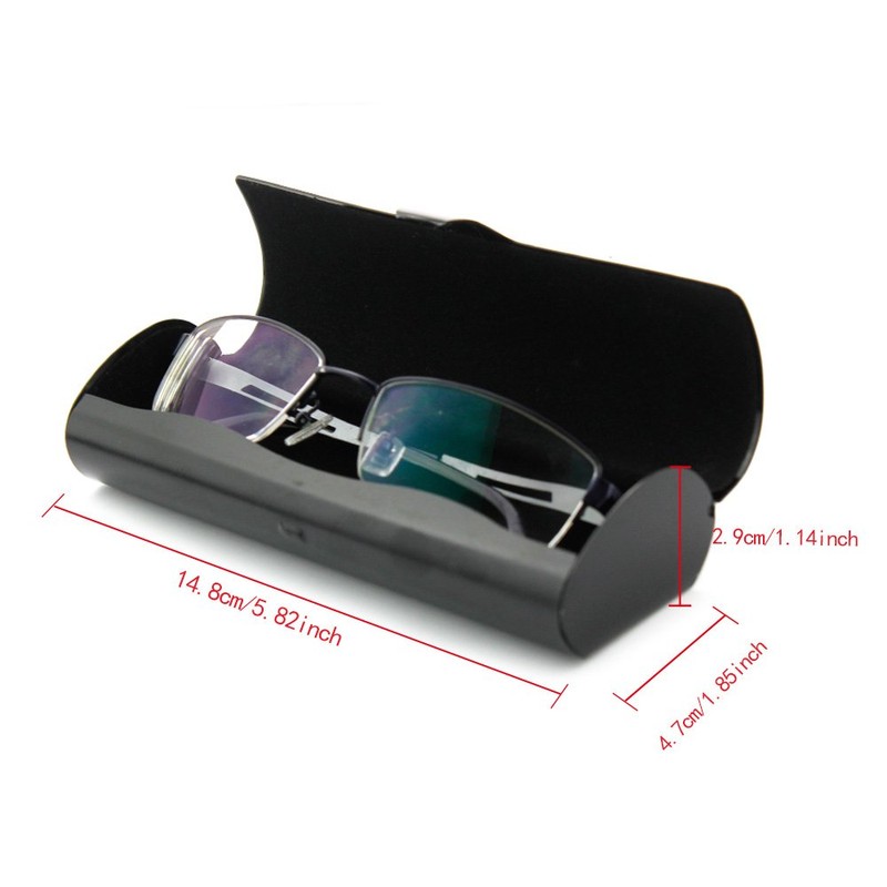 EZESO Glasses Case Hard Slim Light Mens Spectacles Case for