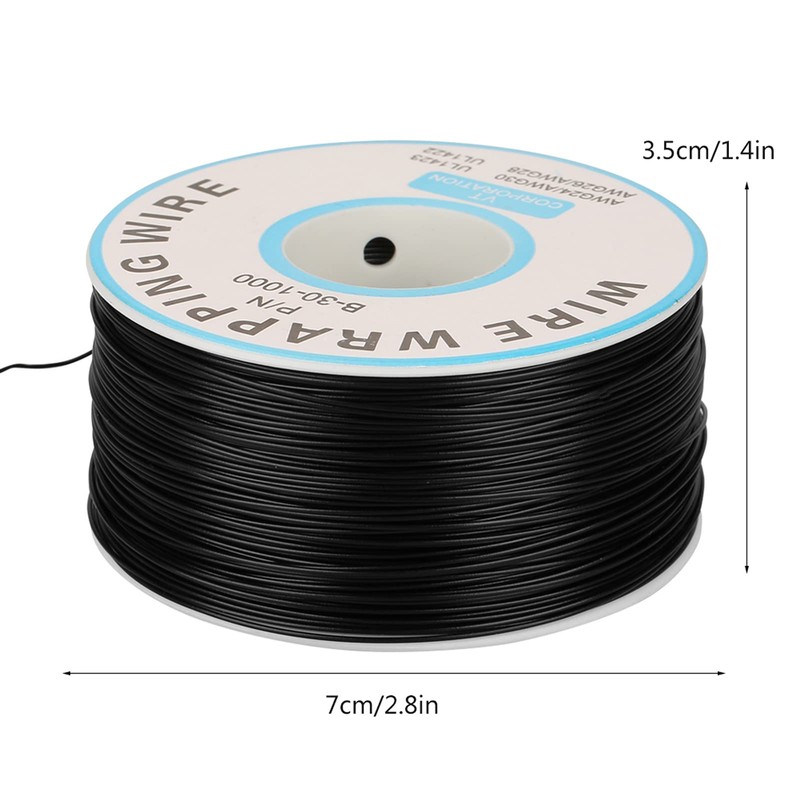 Wire Cable, Electric Cable, 1 Roll Wire-Wrapping Single Copper Wire