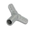 Spiralim Stainless Steel 3-Way Hose Joint Bamboo Shoot Barb Three