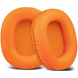 SOULWIT Ear Pads Replacement for Audio Technica ATH M50X M50XBT M50RD M40X M30X M20X MSR7 SX1 Monitor Headphones, Replacement Pads Pads with Soft Protein Leather