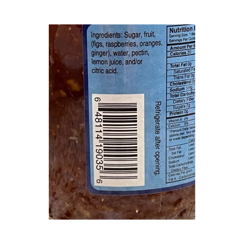 Spring Valley Farms FROG Jam (Fig, Raspberry, Oranges, Ginger)