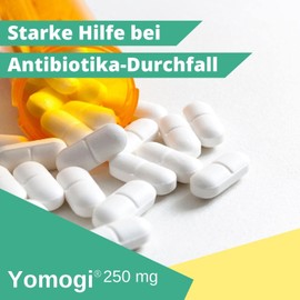 Yomogi 250 mg, for the treatment and prevention of diarrhoea, pack of 20