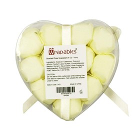 Scented Rose Soaps (set of 12) - Ivory
