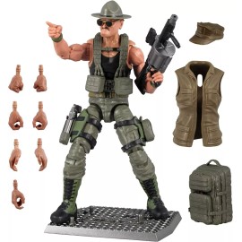 Valaverse Sgt Slaugther V2 Valaverse Gi Joe Gijoe Action Force
