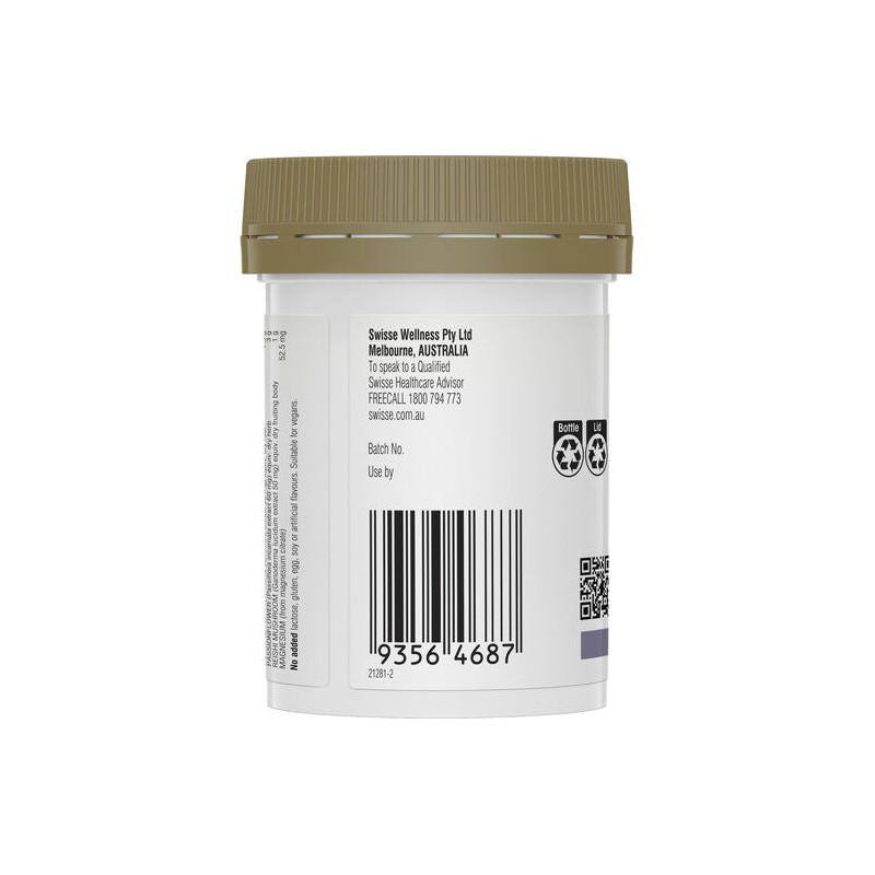 Swisse Ultiboost Calm + De-Stress 60 Tablets