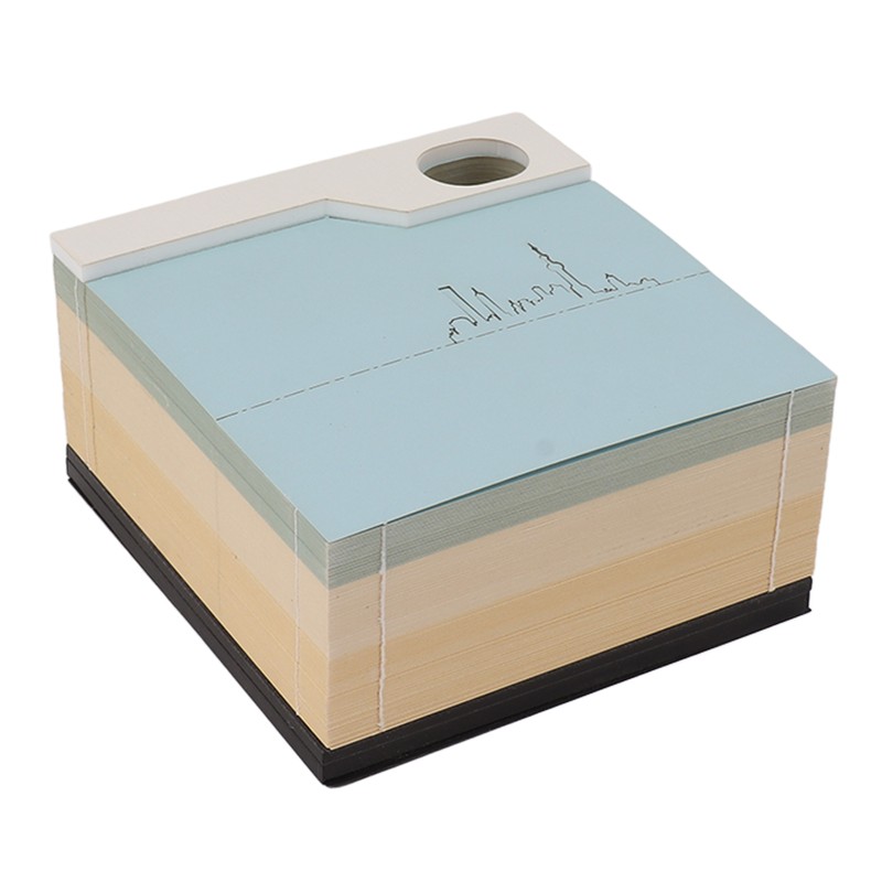 3D Memo Pad Sticky Notes Paper Craft DIY Home Decoration