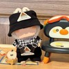 （NO Doll Triangular hat and Overalls 2-Piece Set for 17cm