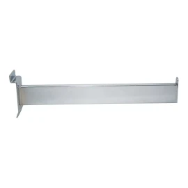 Exhivit  Mensula Colgador Recto,panel Ranurado Exhibipanel 30cm 4pz