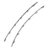 1 Pair Front Bumper Grille Chrome Trim 5E0853768 Left Right