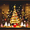 DXTXTJ Extra Large Christmas Window Stickers, 35 * 100cm Christmas