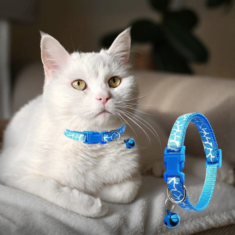 Jecikelon 6 PCS Puppy Collars Adjustable Pup Collar for Small