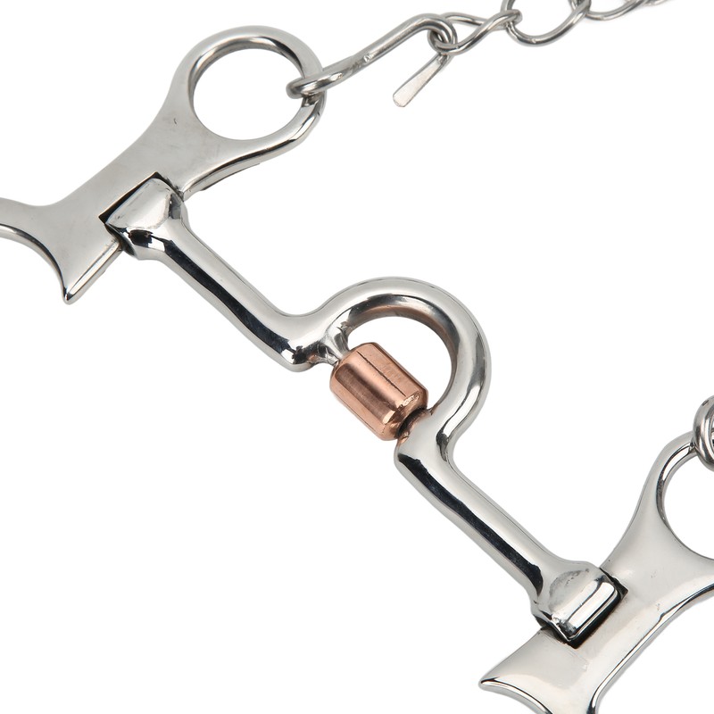 Pelham Bit Strong Fine Workmanship Stainless Steel Horse Bit for