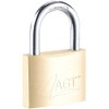 AGT 43mm Brass Hanging Padlock 6 Keys (Outdoor Lock, Padlock
