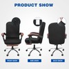 NeColorLife X-Large Office Chair Cover with Armrest – Stretchable Chair