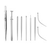 FunnAura 9 Pcs Piercing Ball Grabber Taper Changing Tool Set