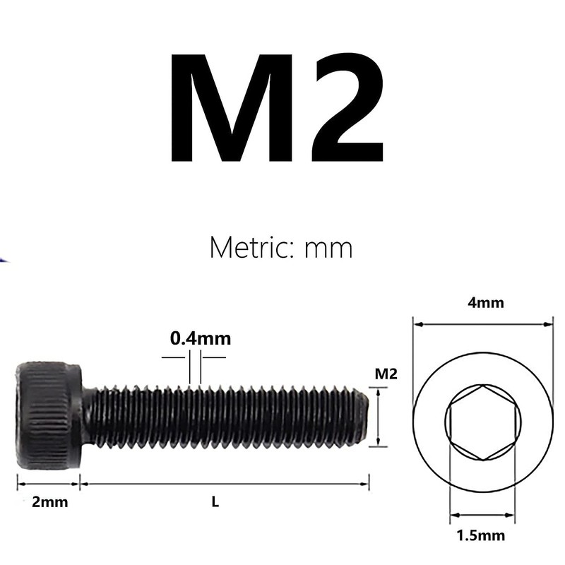 Love Mei Replacement Screws Kit M2 x 5 Screws with
