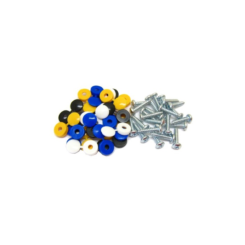 All Trade Direct 24 Pk Caps & Screws Car Number