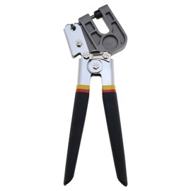 YINETTECH Bolt Crimper Pliers Punch Lock Crimper Framing Attachment Hand Tool Keel Board Punching Punch Tool TPR Handle Punch Metal Lock Drywall Hand Tool