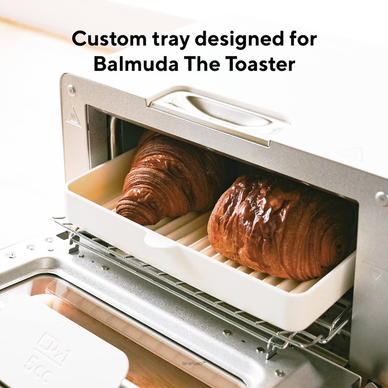 Teranuvo Silicone Oven Tray compatible with BALMUDA The Toaster Oven