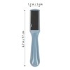 OHPHCALL 2pcs Stainless Steel Double-sided Foot File Rasp Pedicure Tool