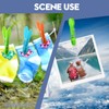 Colorful Plastic Clothespins, Heavy Duty Laundry Clothes Pins Clips with