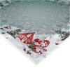 texpot Tablecloth 85 x 85 cm Snowman Christmas Winter Village