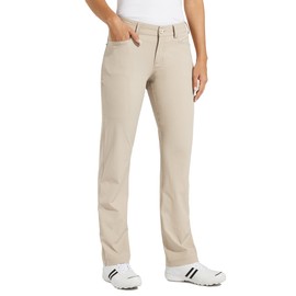 Willit Women's Golf Pants Stretch Hiking Pants Quick Dry Lightweight Outdoor Casual Pants with Pockets Water Resistant Khaki 6