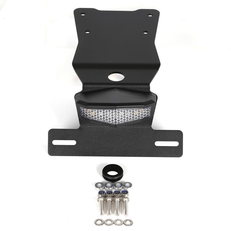 LED Rear Tail Tidy Fender Eliminator Kit License Plate Holder