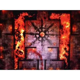 Games Workshop Warcry Catacombs Double Sided Game Board 22 30 Age Sigmar Warhammer Skirmish 40k