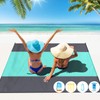 Beach Blanket Waterproof Sandproof 78''X81''/10'X9' Oversized Big Blanket