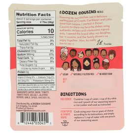 A DOZEN COUSINS Mexican Red Rice Seasoning Sauce, 4 OZ
