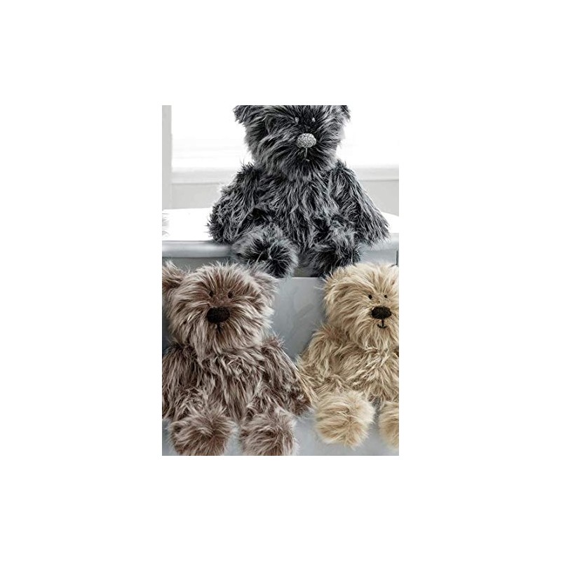 King Cole 9120 Knitting Pattern Luxury Fur Teddy Bears in