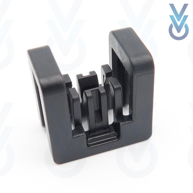 VVO Fasteners Plastic Windscreen Cowl or Scuttle Panel Clip, Black