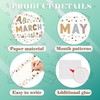 XMBHHRM 60 Pcs Months of The Year for Classroom, Back